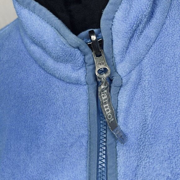 MARMOT Fleece Jacket Women's Size M Blue Full Zip Lightweight Top - Picture 5 of 12